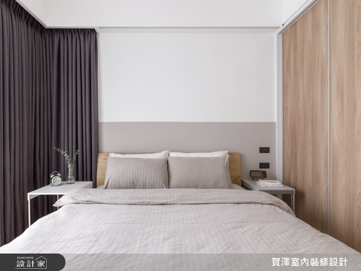 29坪新成屋(5年以下)＿北歐風臥室客房案例圖片＿賀澤室內設計＿賀澤_38之25