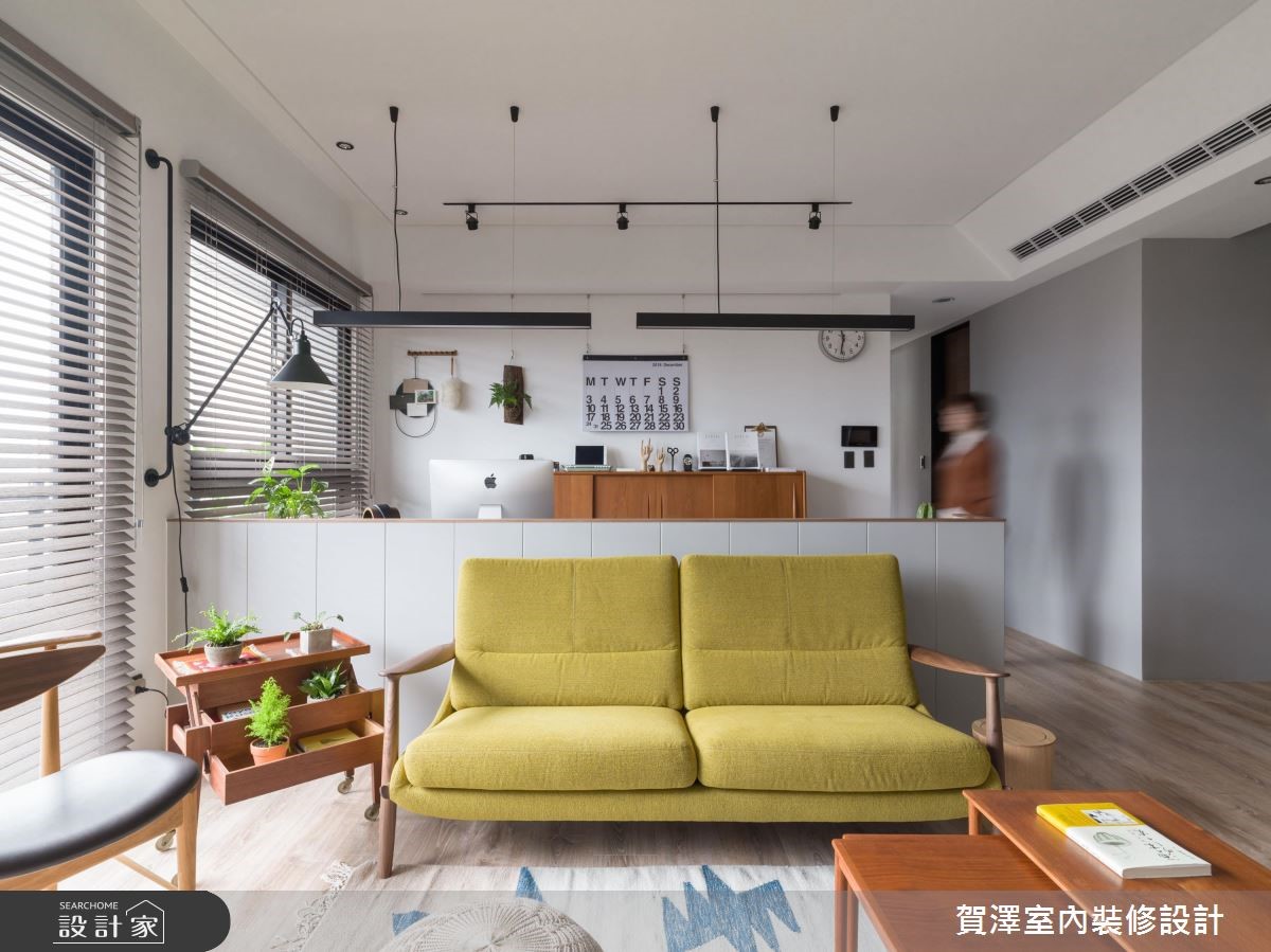 29坪新成屋(5年以下)＿北歐風客廳案例圖片＿賀澤室內設計＿賀澤_38之4