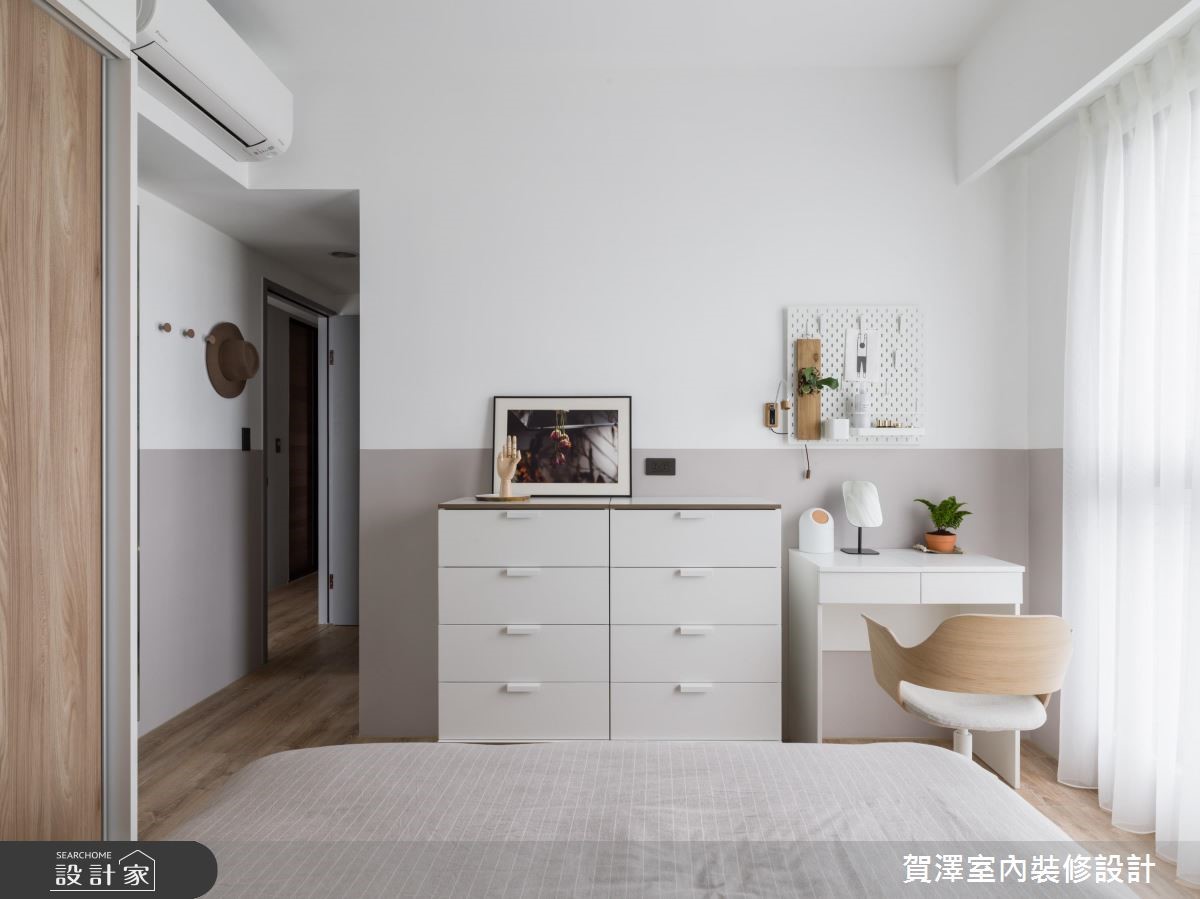 29坪新成屋(5年以下)＿北歐風臥室案例圖片＿賀澤室內設計＿賀澤_38之26
