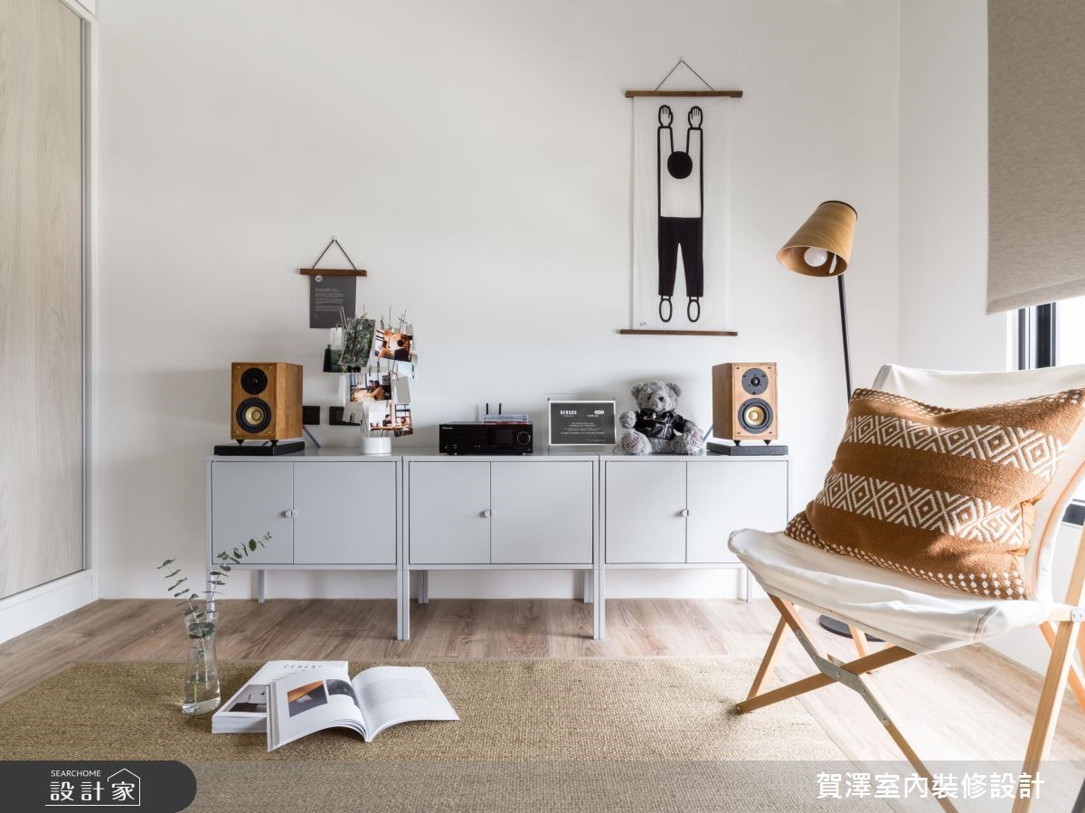 29坪新成屋(5年以下)＿北歐風臥室客房案例圖片＿賀澤室內設計＿賀澤_38之29