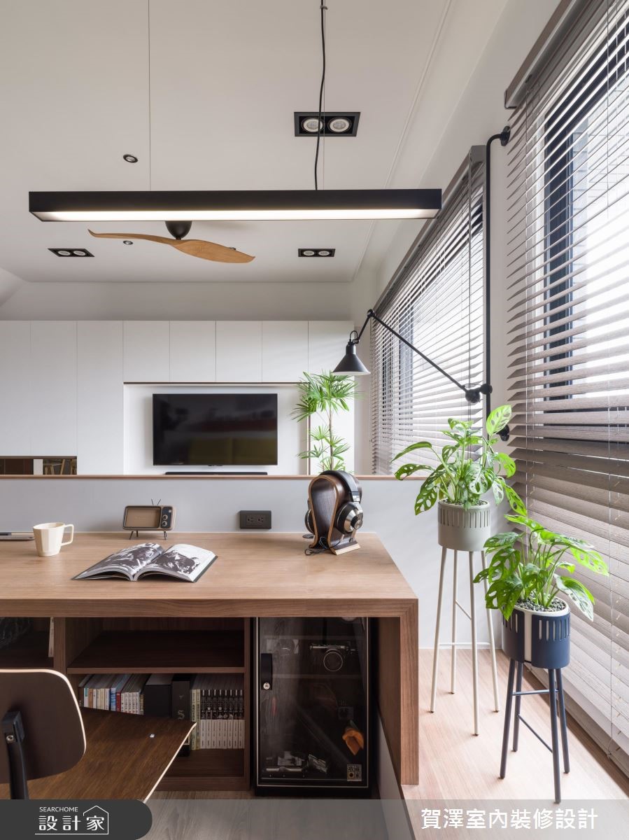 29坪新成屋(5年以下)＿北歐風書房案例圖片＿賀澤室內設計＿賀澤_38之21