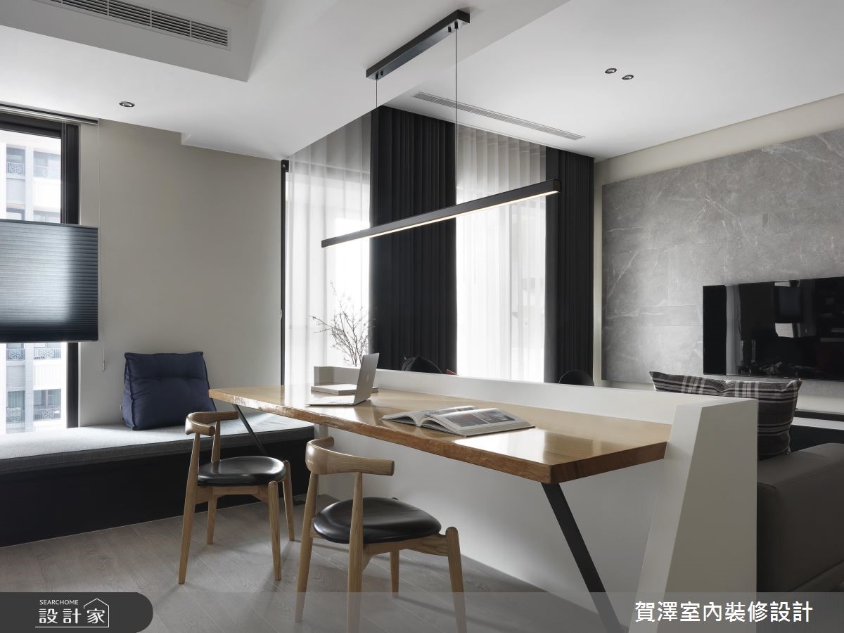 67坪新成屋(5年以下)＿現代風書房臥榻案例圖片＿賀澤室內設計＿賀澤_39之16