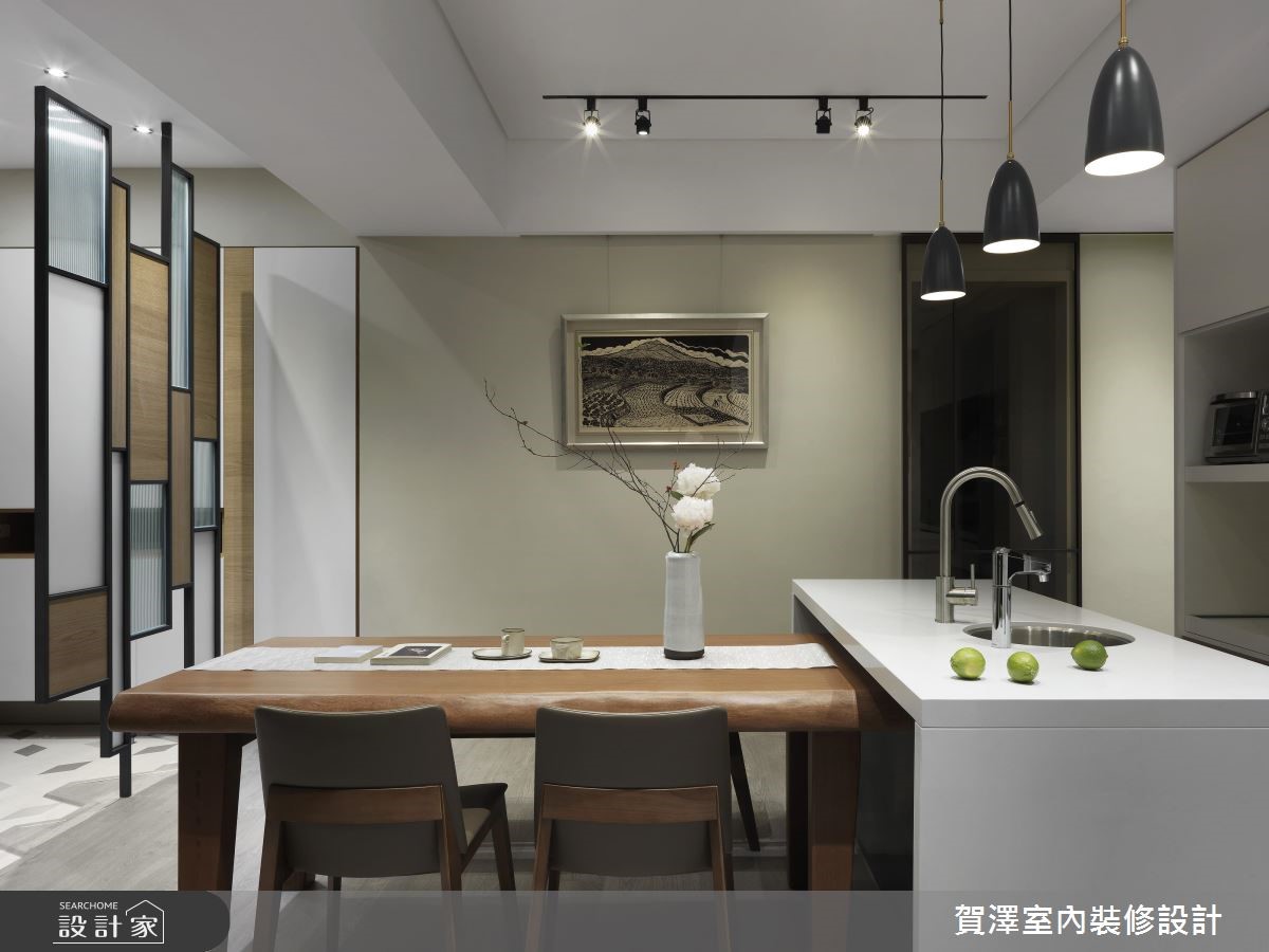 67坪新成屋(5年以下)＿現代風餐廳吧檯案例圖片＿賀澤室內設計＿賀澤_39之10