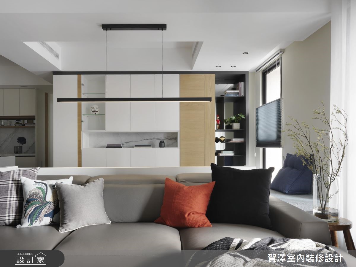 67坪新成屋(5年以下)＿現代風客廳案例圖片＿賀澤室內設計＿賀澤_39之7