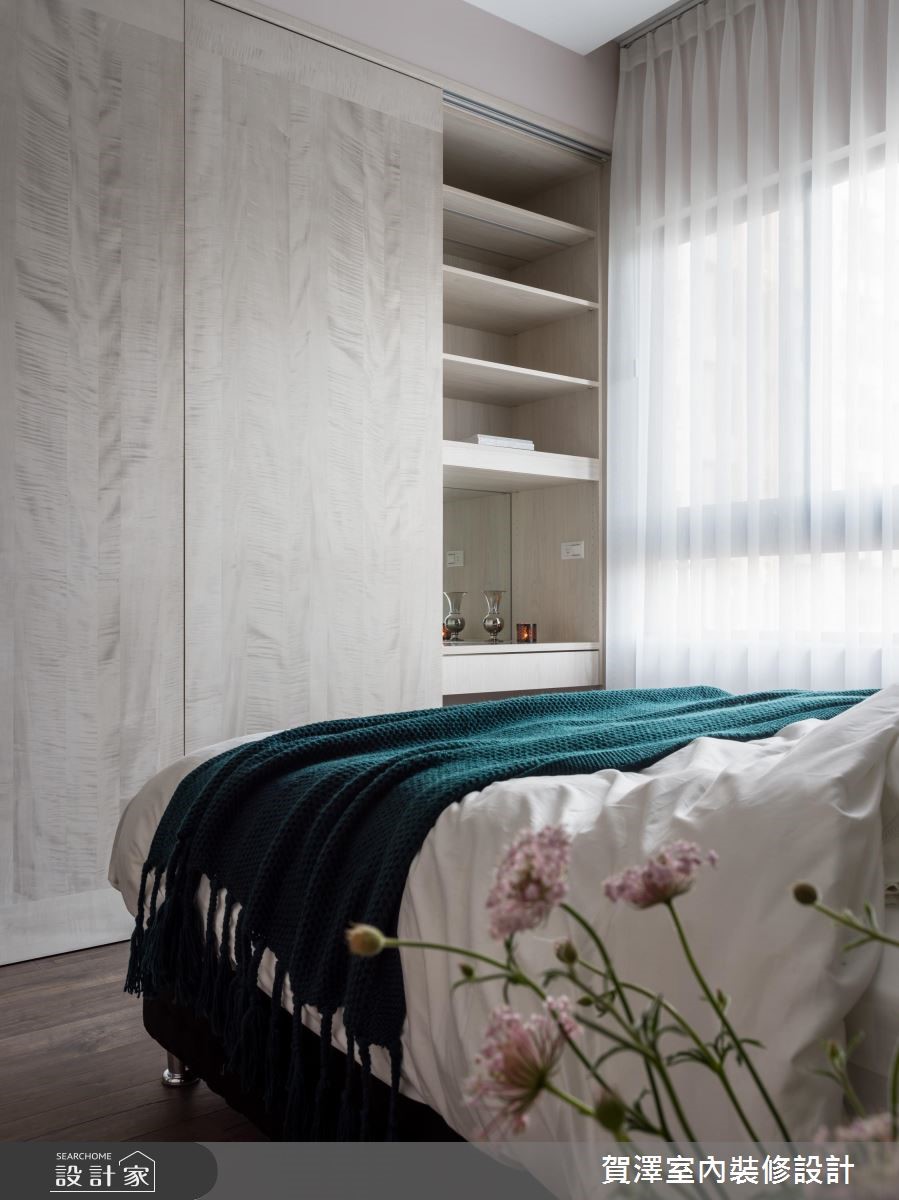 36坪新成屋(5年以下)＿混搭風臥室案例圖片＿賀澤室內設計＿賀澤_41之22