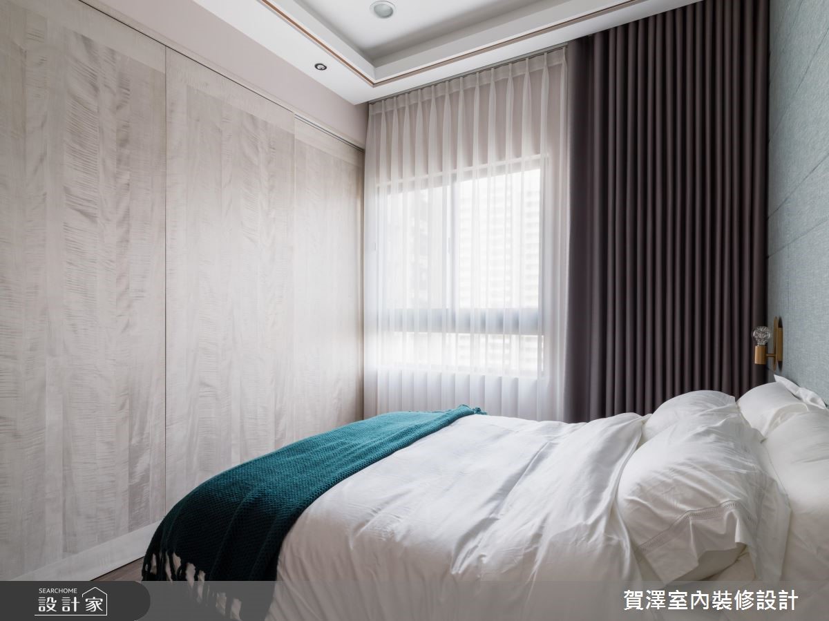 36坪新成屋(5年以下)＿混搭風臥室案例圖片＿賀澤室內設計＿賀澤_41之20