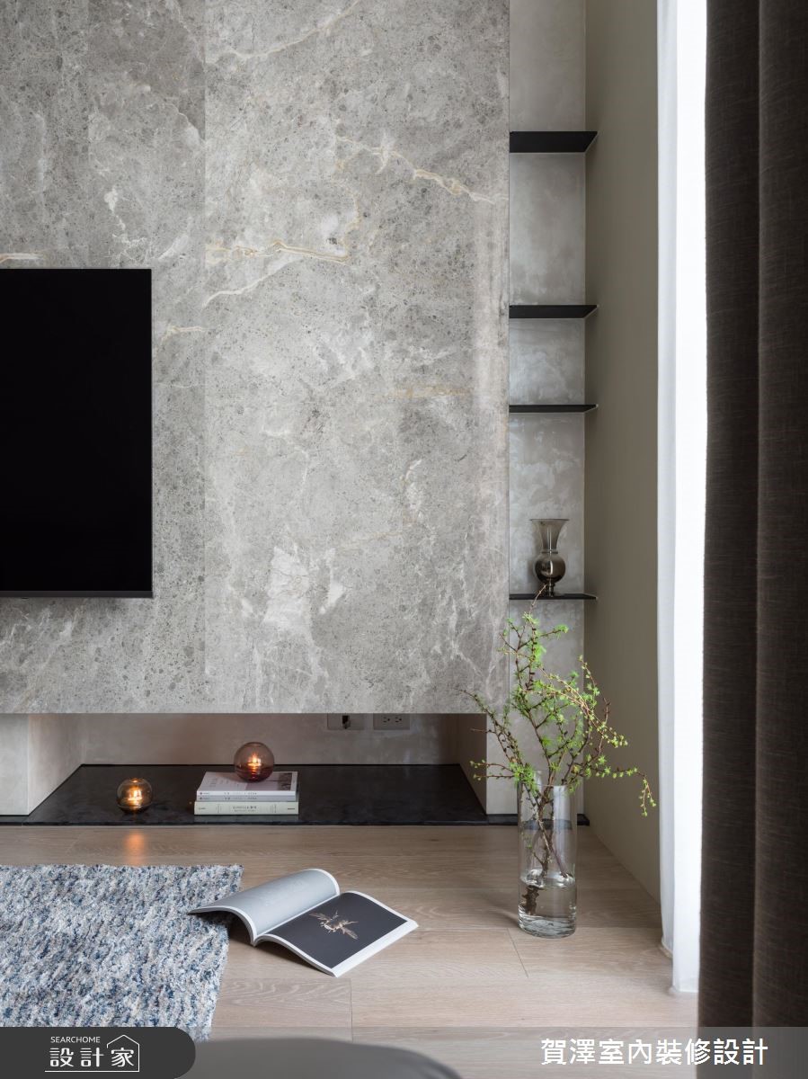 36坪新成屋(5年以下)＿混搭風客廳案例圖片＿賀澤室內設計＿賀澤_41之6