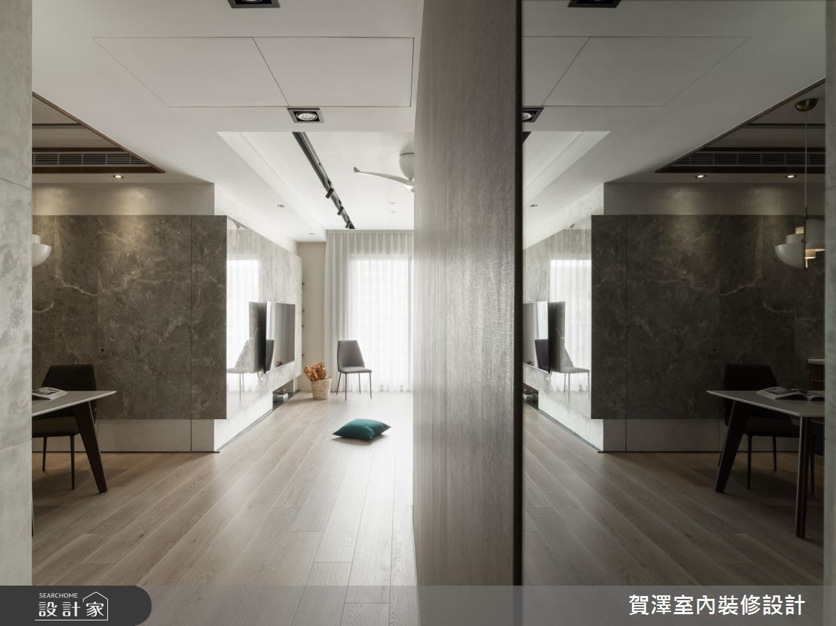 36坪新成屋(5年以下)＿混搭風玄關案例圖片＿賀澤室內設計＿賀澤_41之4