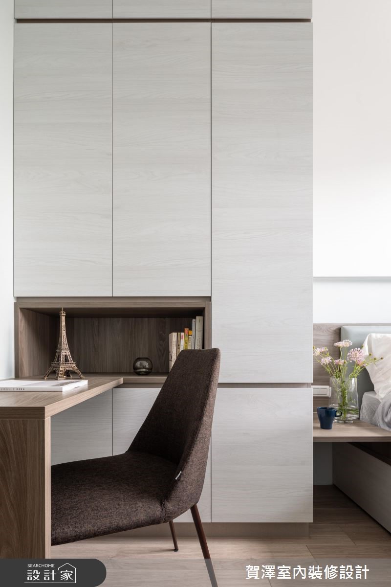36坪新成屋(5年以下)＿混搭風臥室案例圖片＿賀澤室內設計＿賀澤_41之26