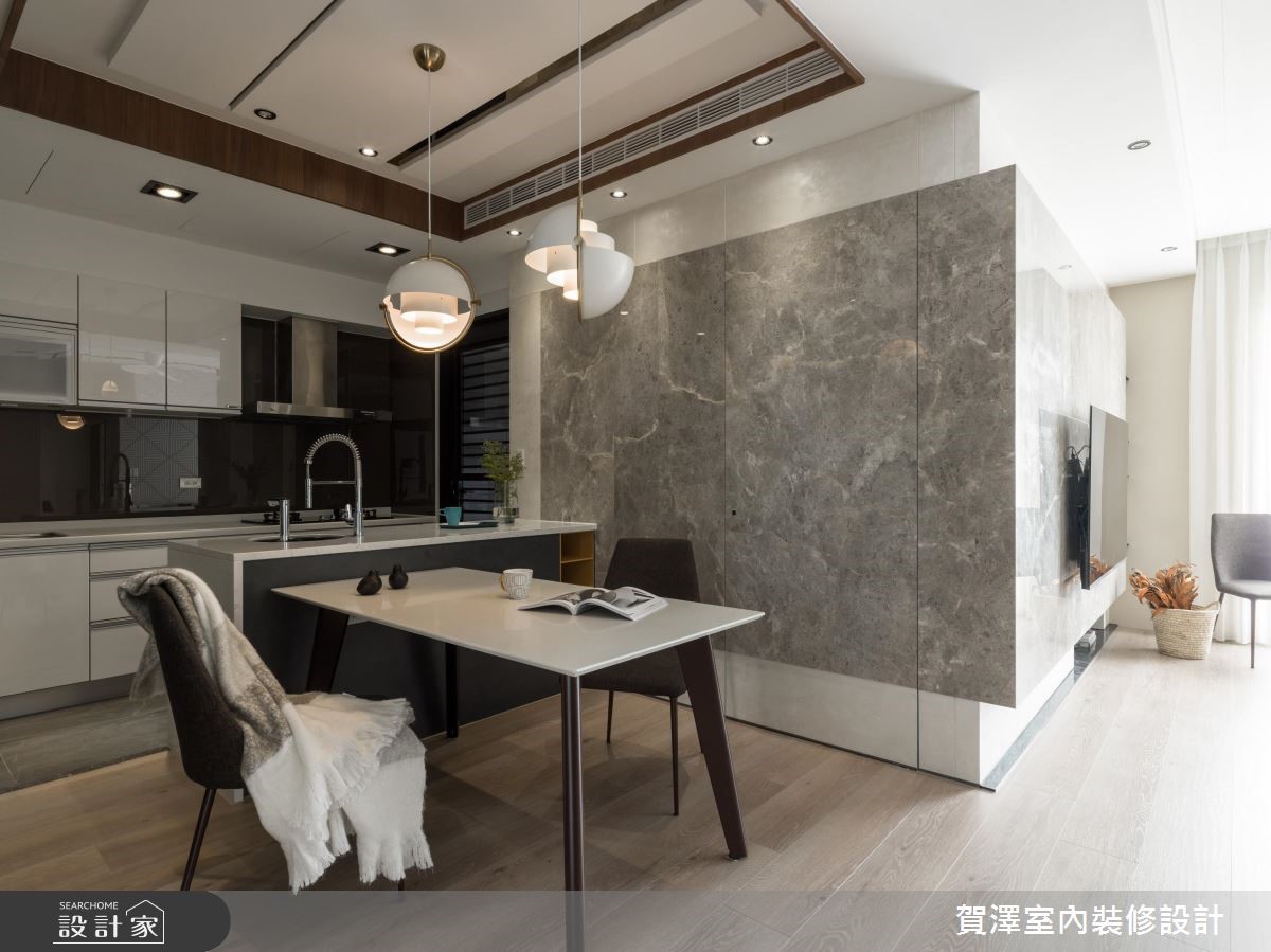 36坪新成屋(5年以下)＿混搭風餐廳案例圖片＿賀澤室內設計＿賀澤_41之12