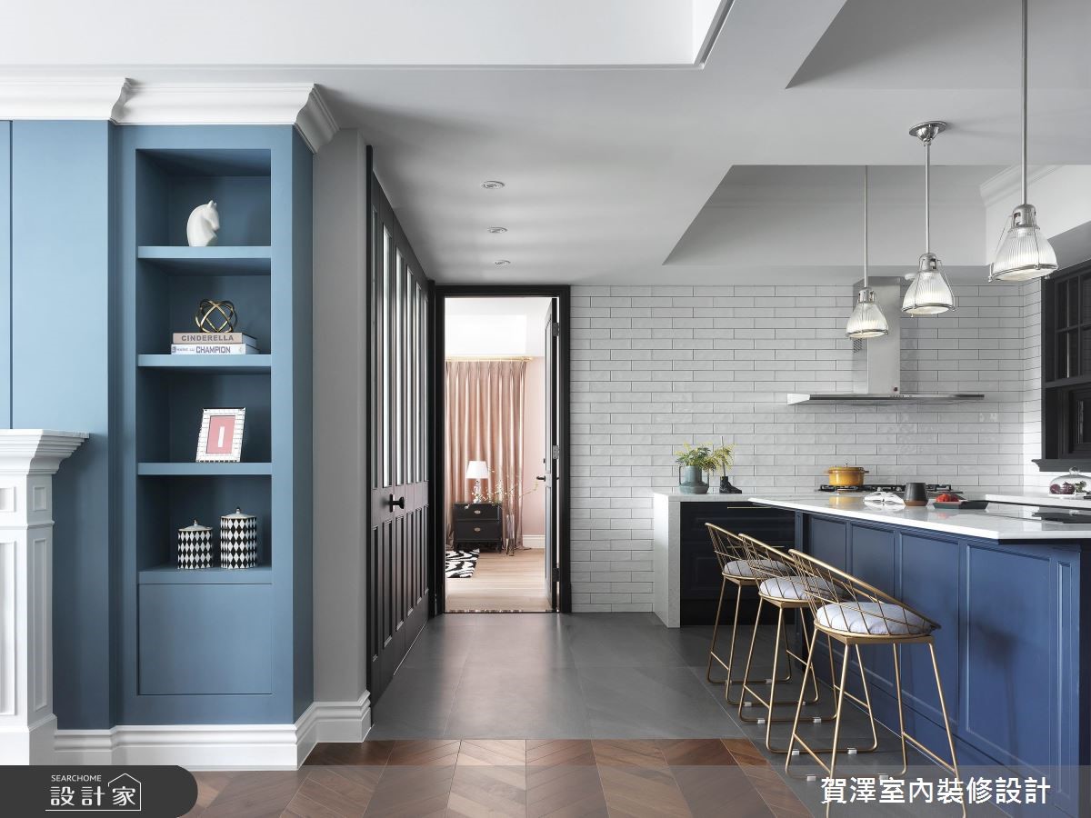 68坪新成屋(5年以下)＿美式風吧檯案例圖片＿賀澤室內設計＿賀澤_42之15