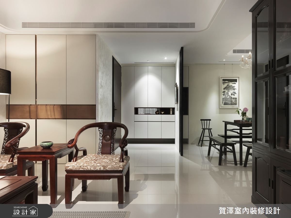 67坪新成屋(5年以下)＿新東方風客廳案例圖片＿賀澤室內設計＿賀澤_44之7
