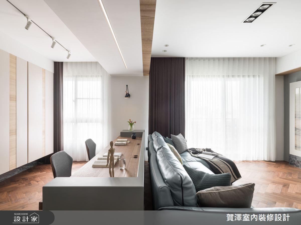 67坪新成屋(5年以下)＿混搭風書房案例圖片＿賀澤室內設計＿賀澤_45之17