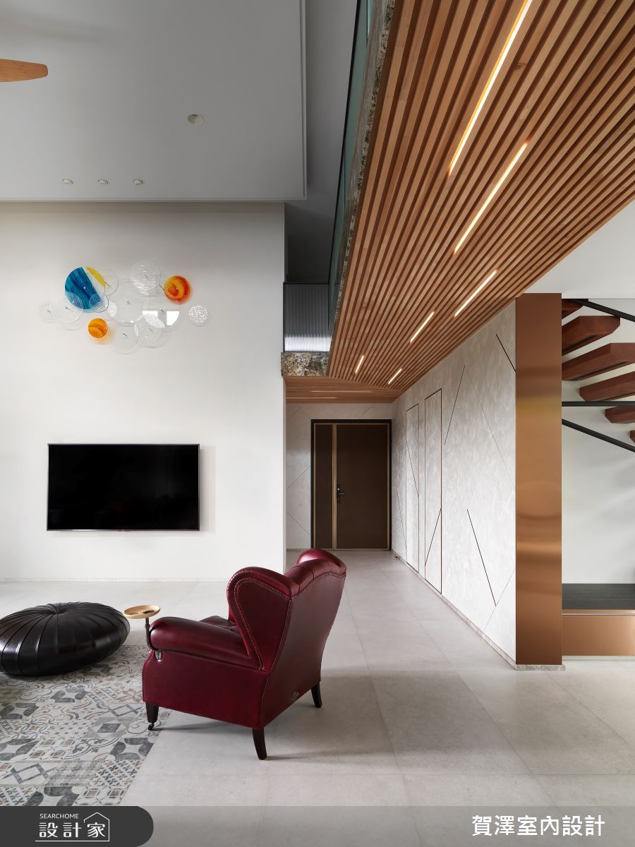 115坪新成屋(5年以下)＿現代風客廳案例圖片＿賀澤室內設計＿賀澤_46之4