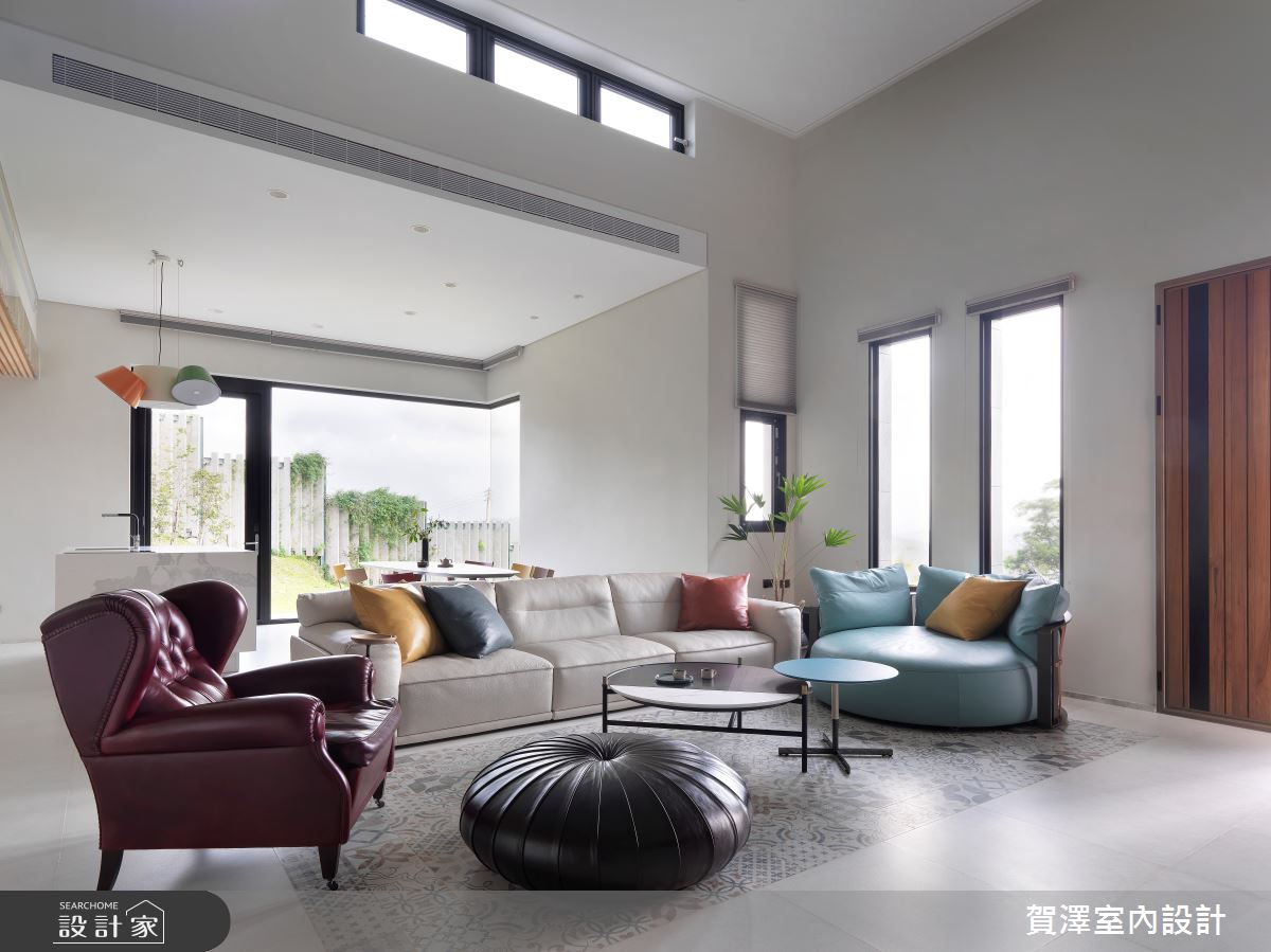 115坪新成屋(5年以下)＿現代風客廳案例圖片＿賀澤室內設計＿賀澤_46之9