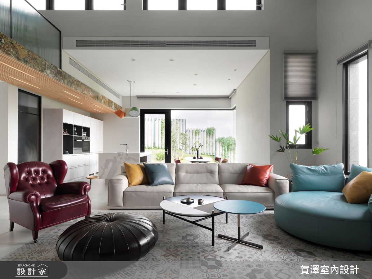 115坪新成屋(5年以下)＿現代風客廳案例圖片＿賀澤室內設計＿賀澤_46之10