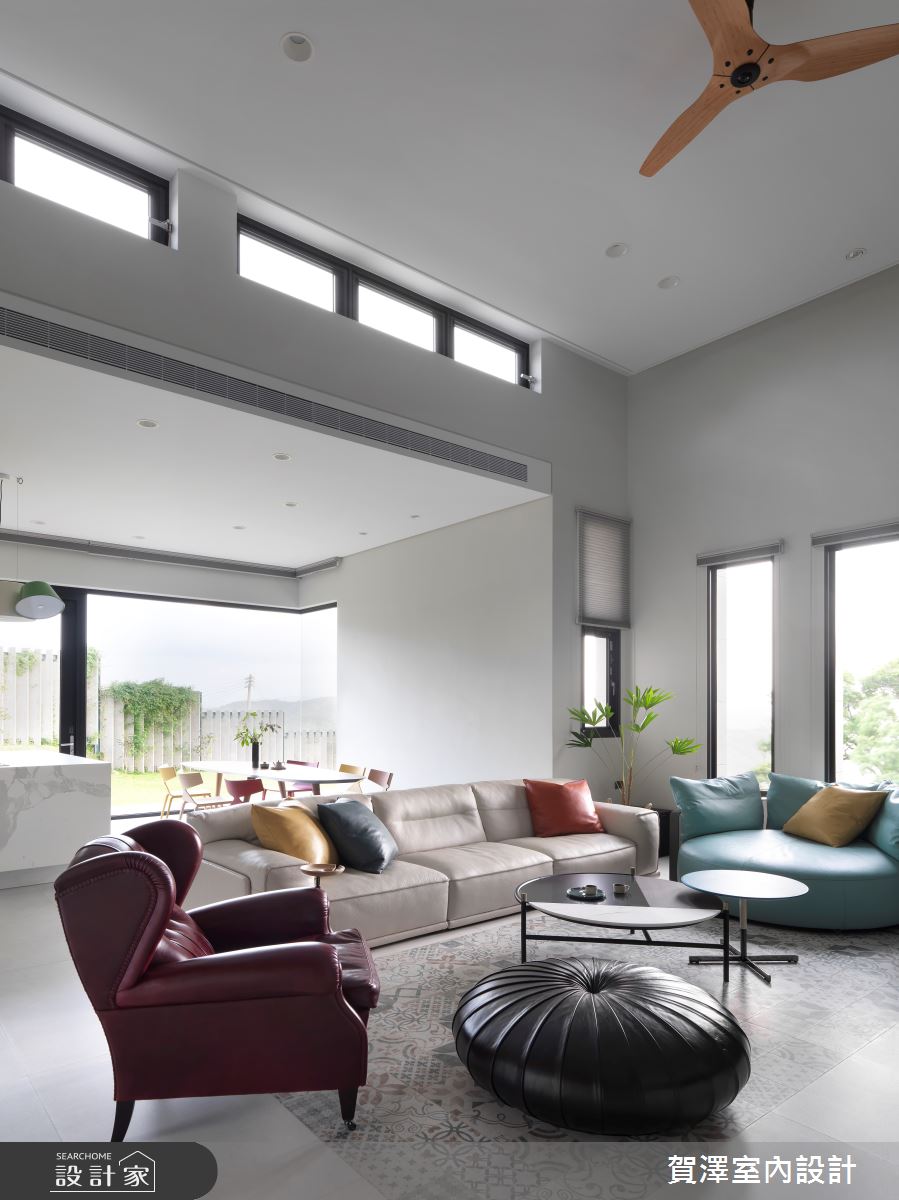 115坪新成屋(5年以下)＿現代風客廳案例圖片＿賀澤室內設計＿賀澤_46之11