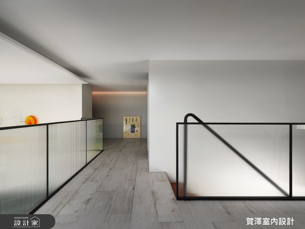 115坪新成屋(5年以下)＿現代風樓梯走廊案例圖片＿賀澤室內設計＿賀澤_46之23