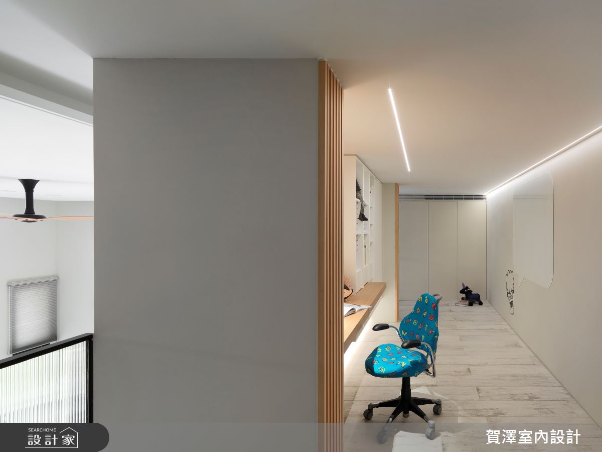 115坪新成屋(5年以下)＿現代風書房案例圖片＿賀澤室內設計＿賀澤_46之24