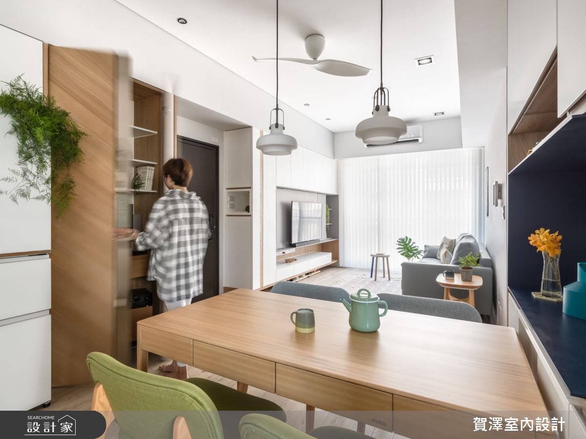 24坪新成屋(5年以下)＿混搭風餐廳案例圖片＿賀澤室內設計＿賀澤_47之14