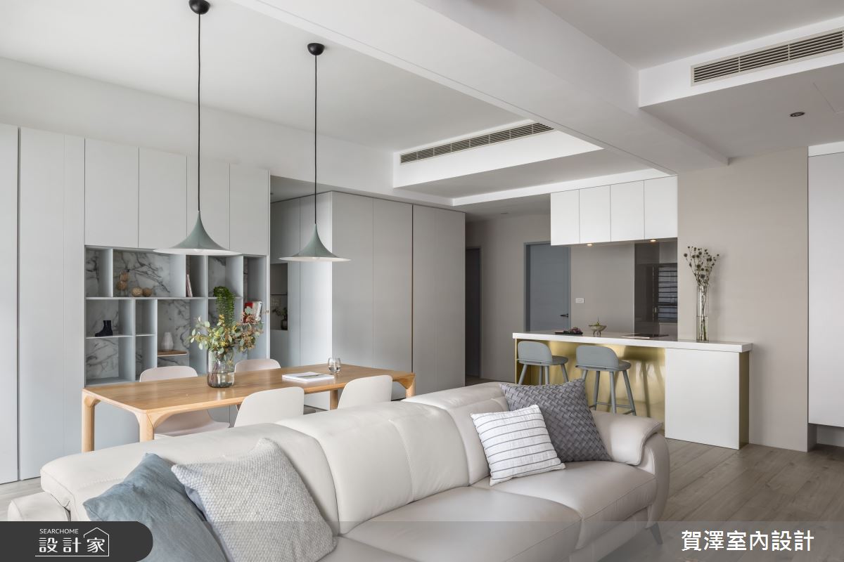 45坪中古屋(5~15年)＿簡約風案例圖片＿賀澤室內設計＿賀澤_48之8