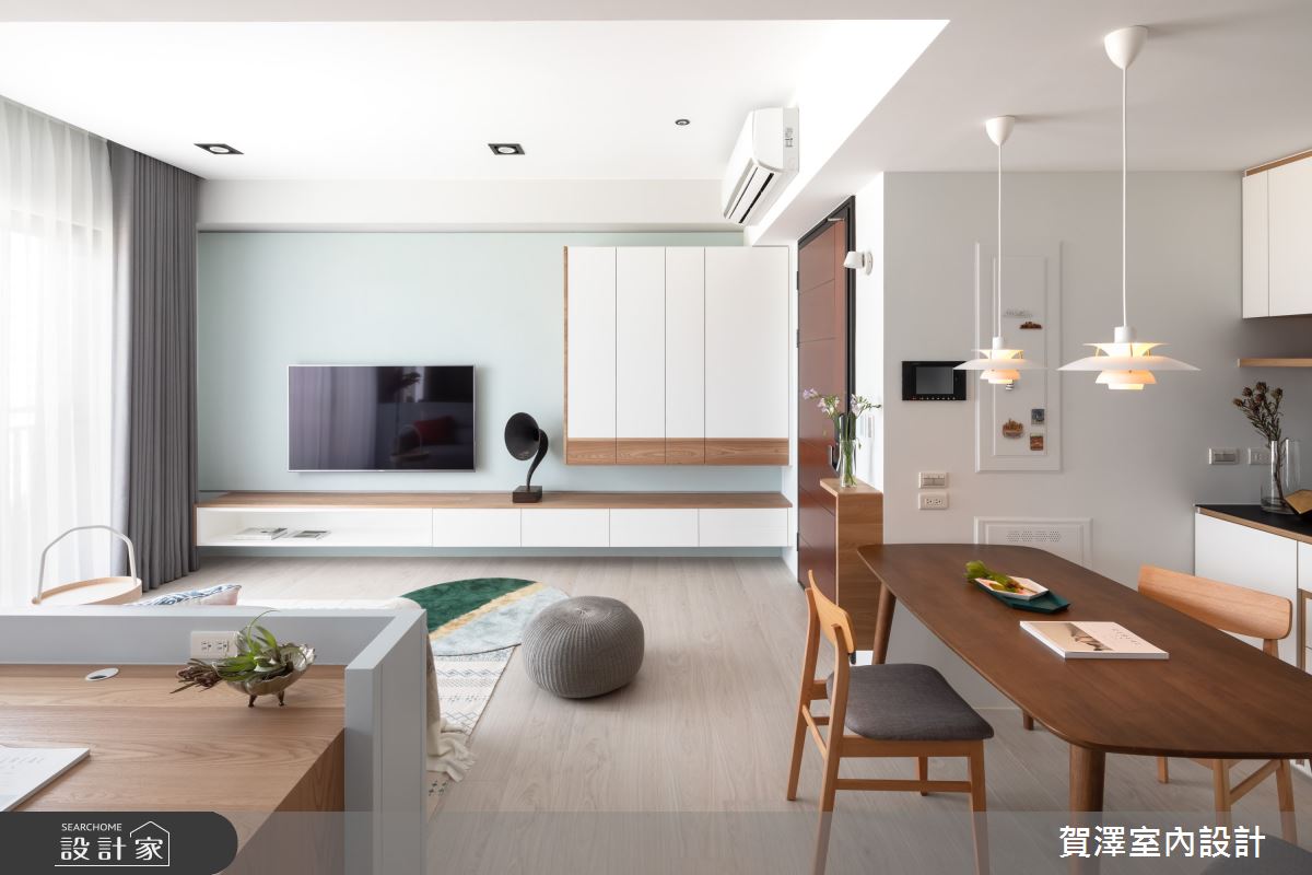 新成屋(5年以下)＿混搭風客廳案例圖片＿賀澤室內設計＿賀澤_49之1