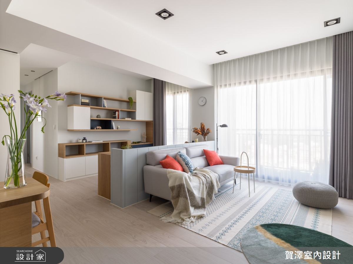 新成屋(5年以下)＿混搭風客廳案例圖片＿賀澤室內設計＿賀澤_49之3