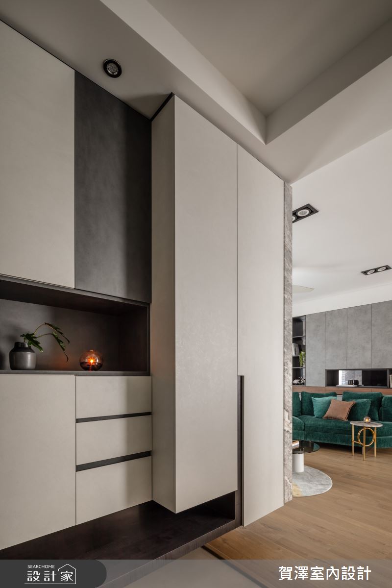 26坪新成屋(5年以下)＿混搭風玄關案例圖片＿賀澤室內設計＿賀澤_50之1