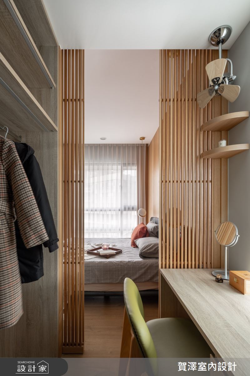 26坪新成屋(5年以下)＿混搭風臥室更衣間案例圖片＿賀澤室內設計＿賀澤_50之20