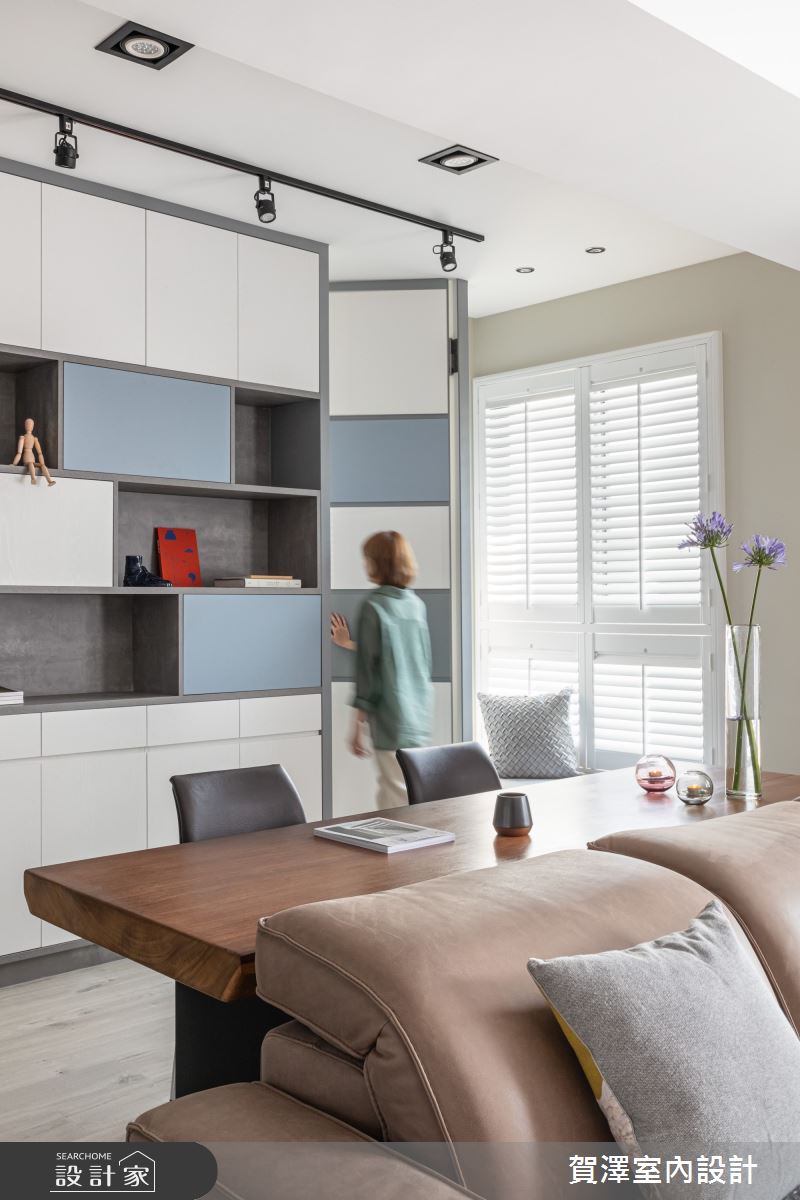 40坪新成屋(5年以下)＿北歐風書房案例圖片＿賀澤室內設計＿賀澤_52之14