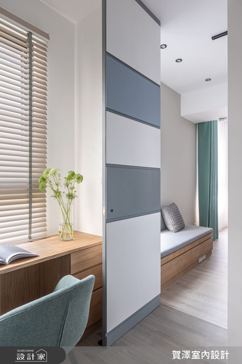 40坪新成屋(5年以下)＿北歐風臥室案例圖片＿賀澤室內設計＿賀澤_52之21