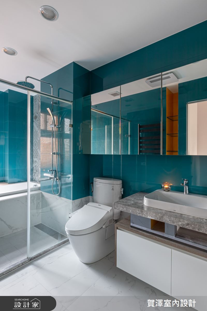 40坪新成屋(5年以下)＿北歐風浴室案例圖片＿賀澤室內設計＿賀澤_52之23