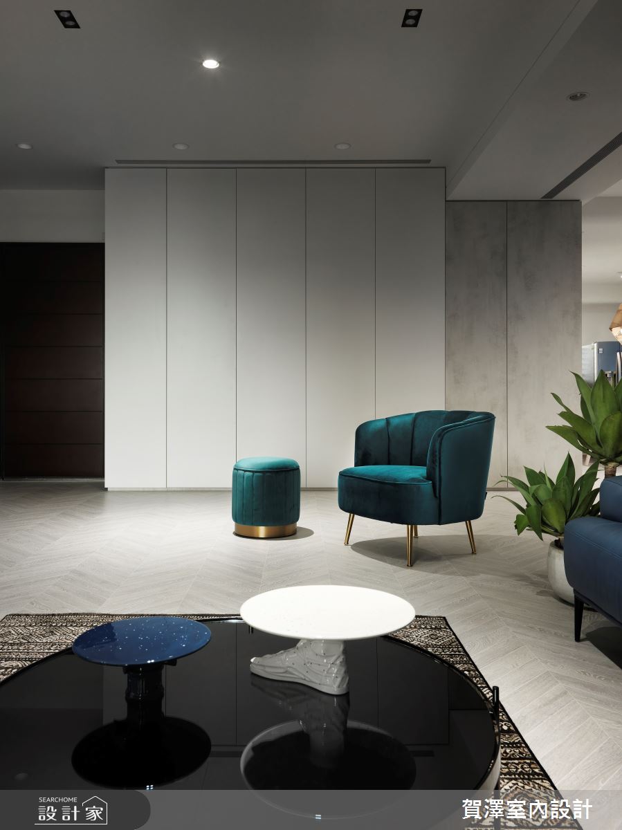 65坪中古屋(5~15年)＿混搭風客廳案例圖片＿賀澤室內設計＿賀澤_53之9