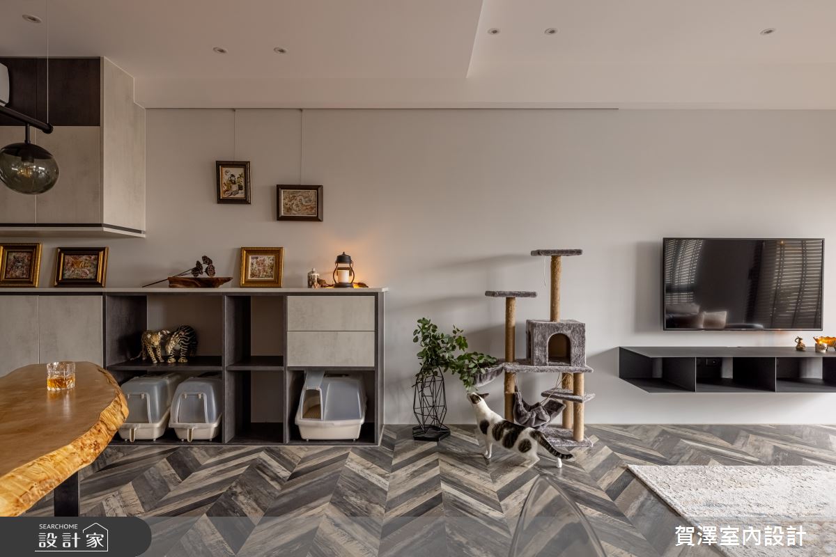 35坪新成屋(5年以下)＿混搭風客廳案例圖片＿賀澤室內設計＿賀澤_54之3