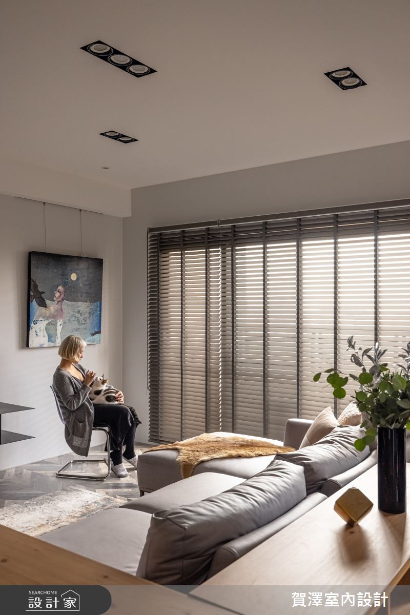 35坪新成屋(5年以下)＿混搭風客廳案例圖片＿賀澤室內設計＿賀澤_54之8