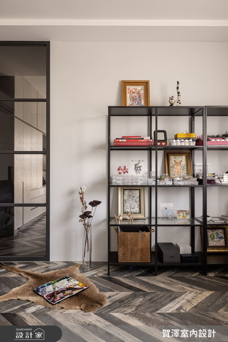 35坪新成屋(5年以下)＿混搭風走廊案例圖片＿賀澤室內設計＿賀澤_54之16