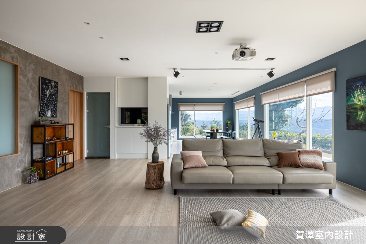 中古屋(5~15年)＿混搭風客廳案例圖片＿賀澤室內設計＿賀澤_55之4