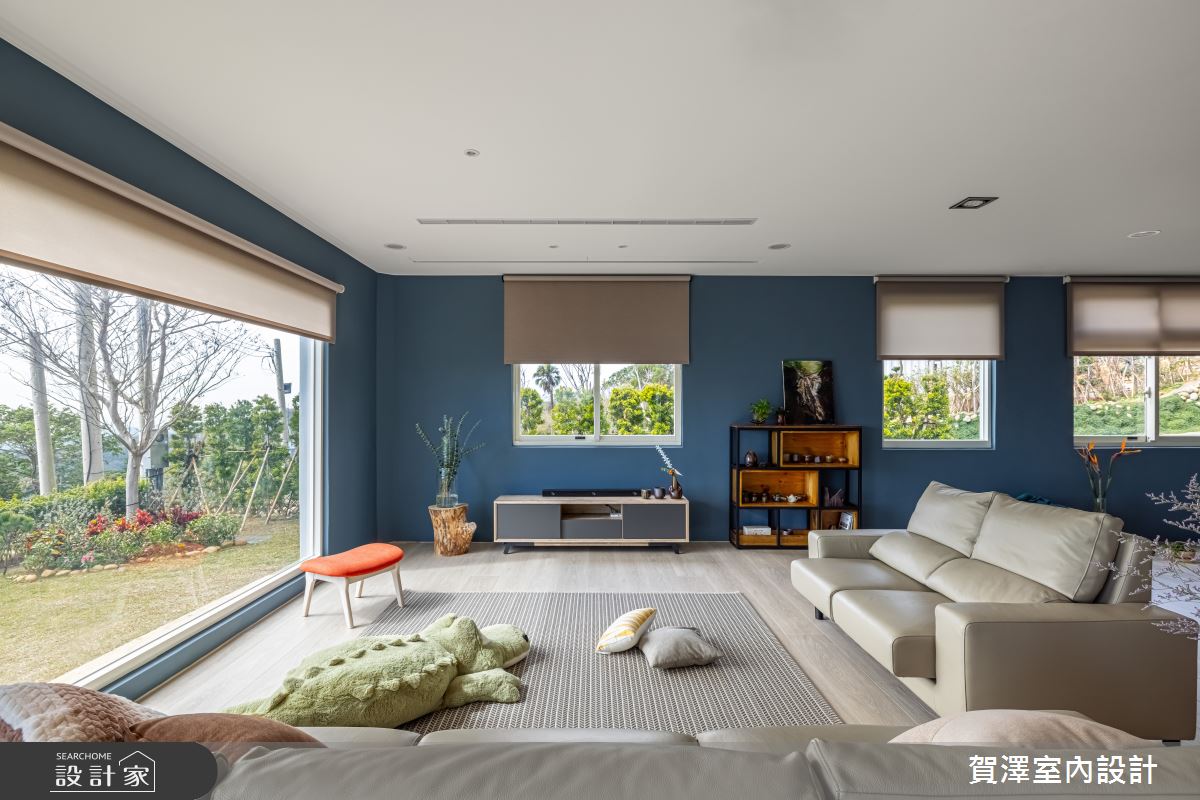 中古屋(5~15年)＿混搭風客廳案例圖片＿賀澤室內設計＿賀澤_55之5