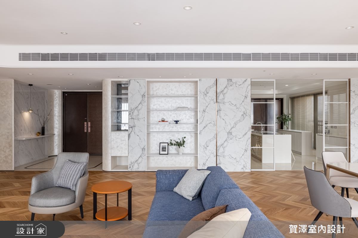 77坪中古屋(5~15年)＿北歐風客廳案例圖片＿賀澤室內設計＿賀澤_56之3