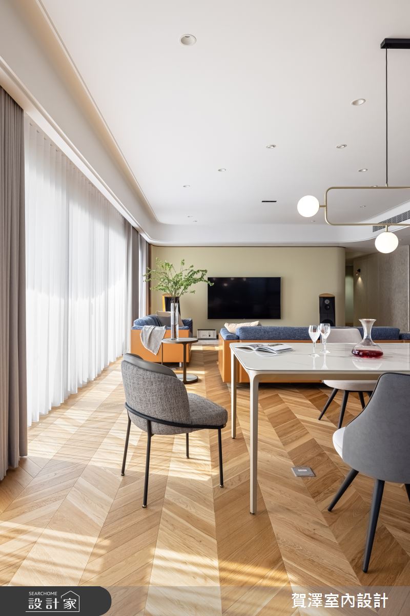 77坪中古屋(5~15年)＿北歐風餐廳案例圖片＿賀澤室內設計＿賀澤_56之19