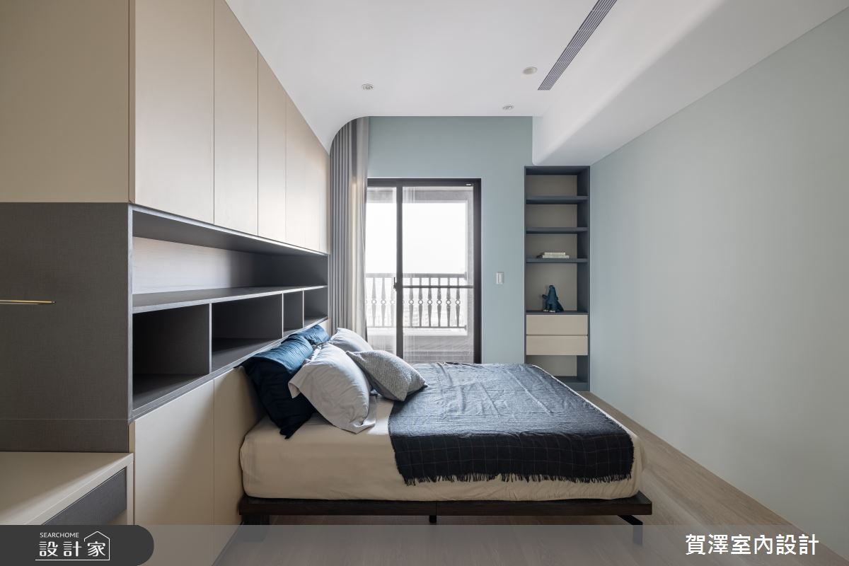 77坪中古屋(5~15年)＿北歐風臥室案例圖片＿賀澤室內設計＿賀澤_56之36