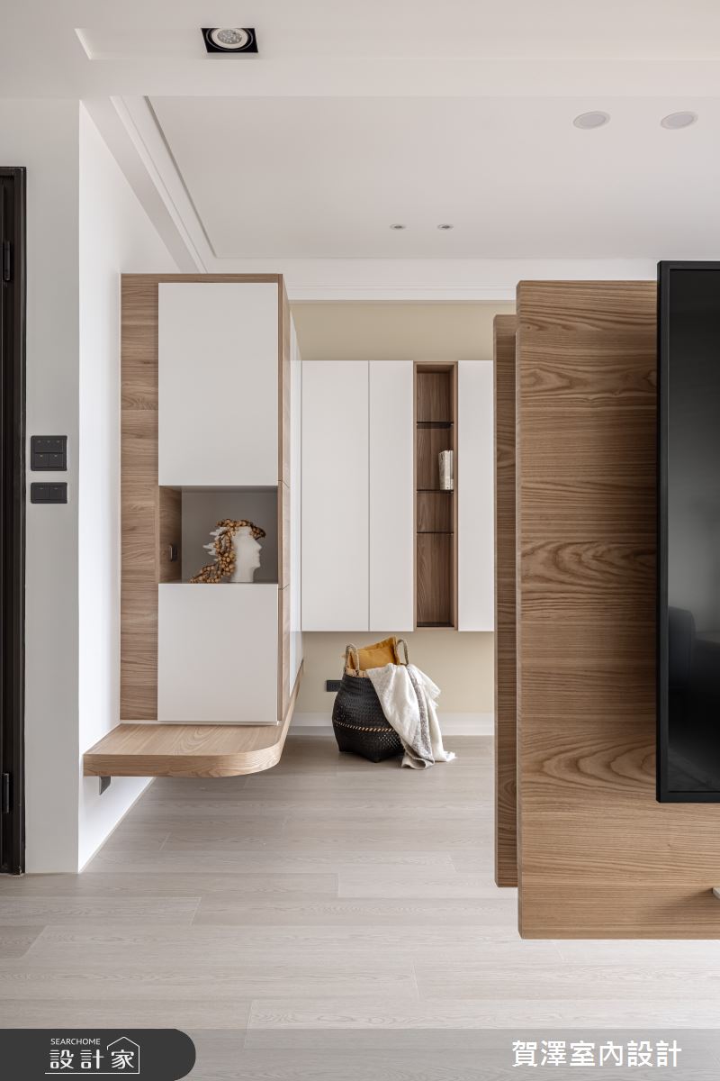 40坪中古屋(5~15年)＿北歐風玄關案例圖片＿賀澤室內設計＿賀澤_57之1