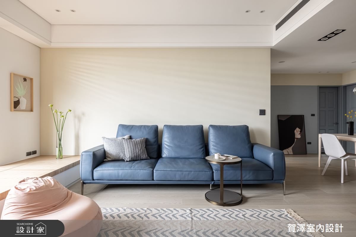 40坪中古屋(5~15年)＿北歐風客廳臥榻案例圖片＿賀澤室內設計＿賀澤_57之6