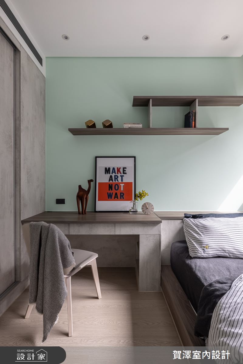 40坪中古屋(5~15年)＿北歐風臥室案例圖片＿賀澤室內設計＿賀澤_57之33