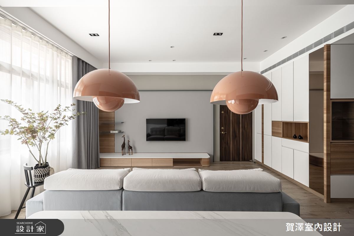 36坪老屋(16~30年)＿混搭風客廳餐廳案例圖片＿賀澤室內設計＿賀澤_58之9