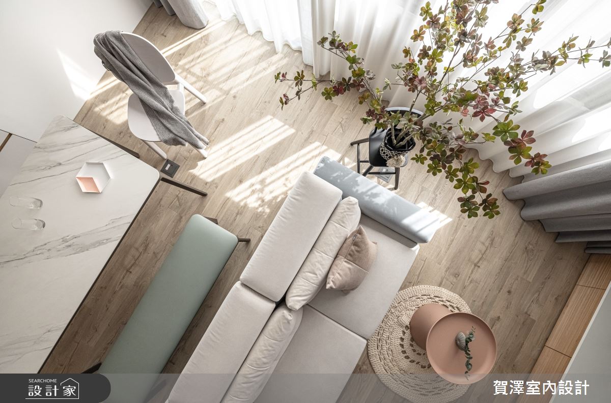 36坪老屋(16~30年)＿混搭風客廳餐廳案例圖片＿賀澤室內設計＿賀澤_58之5