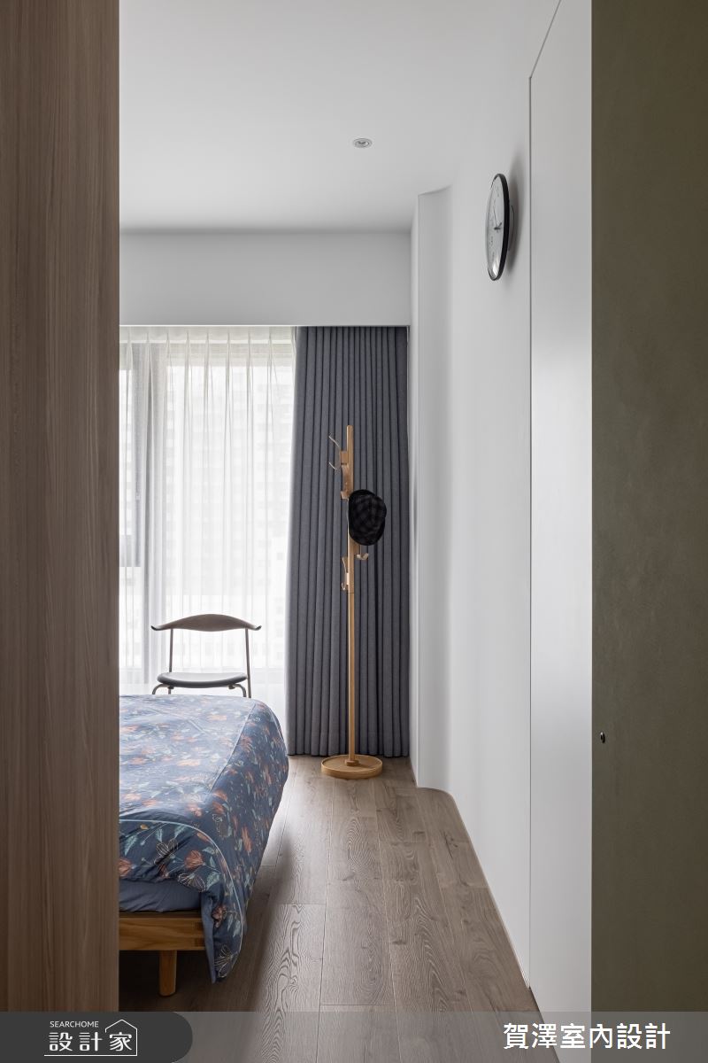 28坪新成屋(5年以下)＿日式無印風臥室案例圖片＿賀澤室內設計＿賀澤_59之17