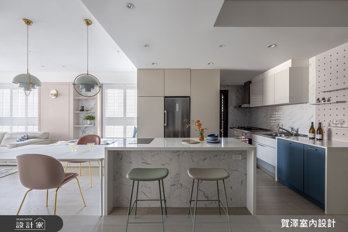 60坪新成屋(5年以下)＿現代風餐廳案例圖片＿賀澤室內設計＿賀澤_61之5