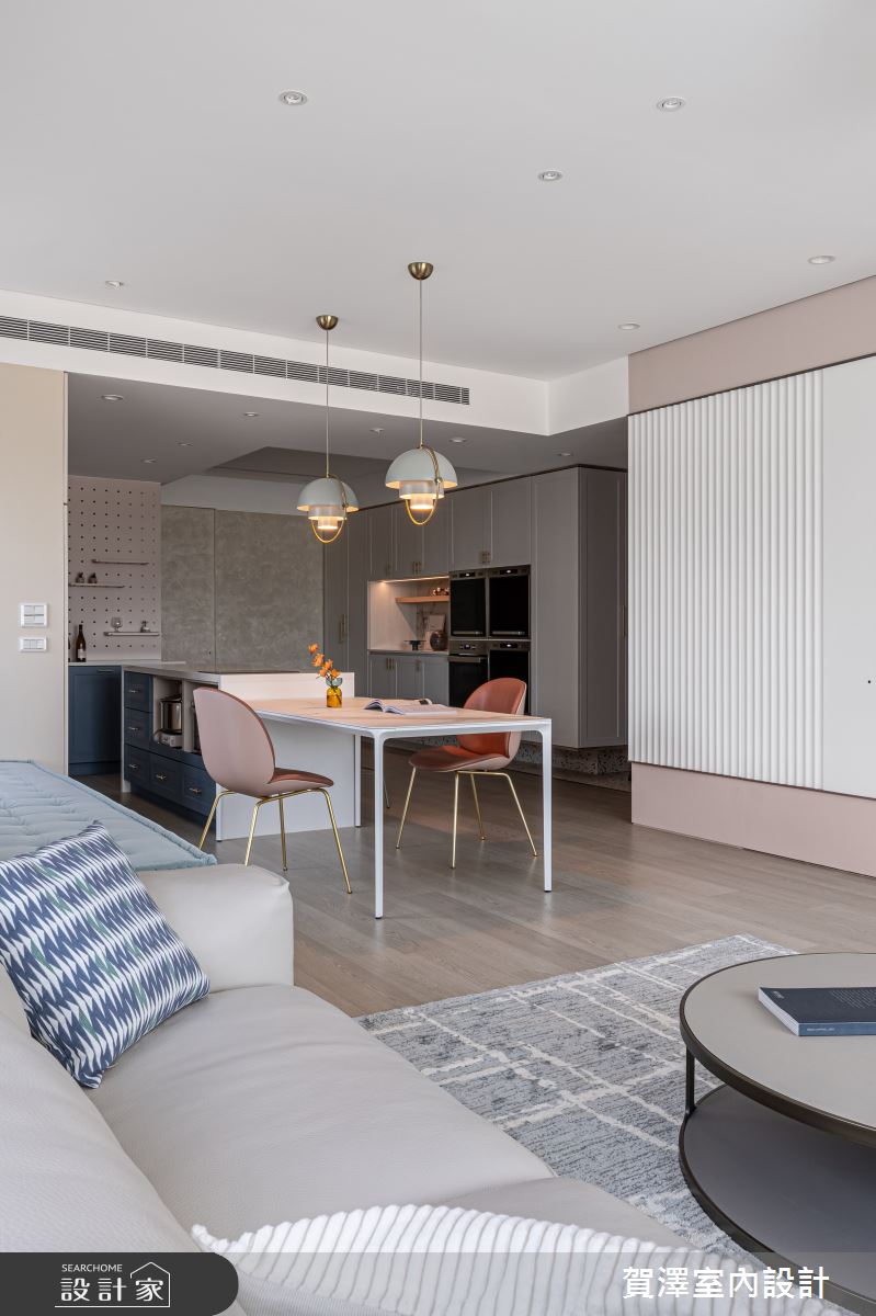 60坪新成屋(5年以下)＿現代風客廳案例圖片＿賀澤室內設計＿賀澤_61之15