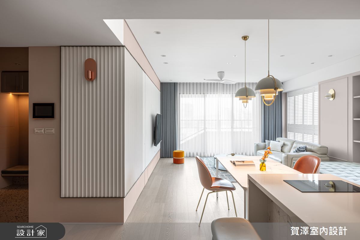 60坪新成屋(5年以下)＿現代風餐廳案例圖片＿賀澤室內設計＿賀澤_61之17